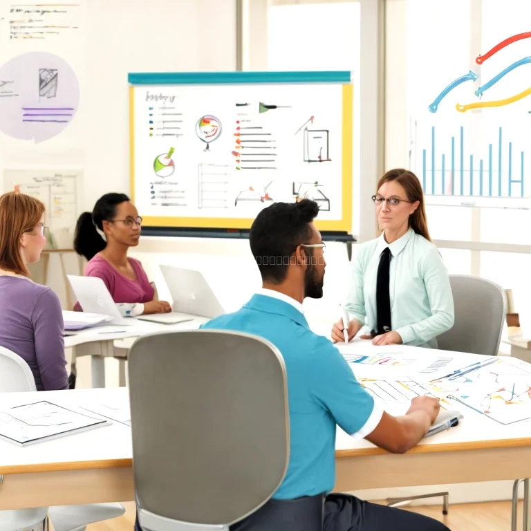 ハイブリッド学習風景